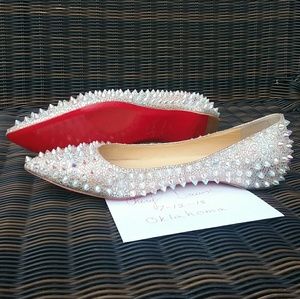 Christian Louboutin Spike Flats size 37
